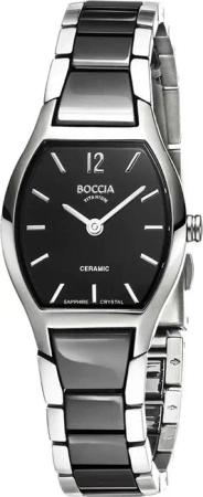 Boccia 3361-02 Damenuhr Titanium Keramik Saphirglas 23mm 5ATM
