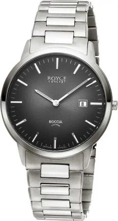 Boccia 3658-04 Herrenuhr Titanium Saphirglas 39mm 5ATM