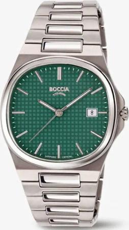 Boccia 3657-03 Herrenuhr Titanium Saphirglas 39mm 5ATM