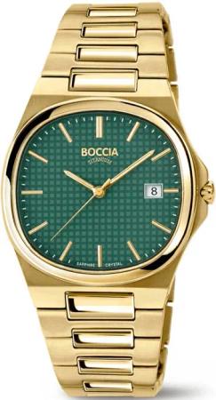 Boccia 3657-05 Herrenuhr Titanium Saphirglas 39mm 5ATM