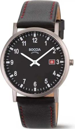 Boccia 3662-03 Herrenuhr Titanium 37mm 5ATM