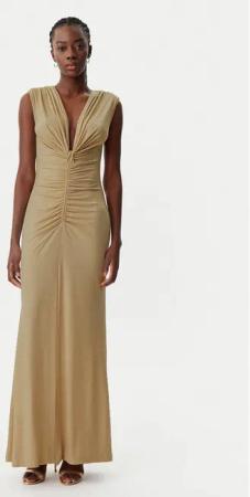 Rinascimento Abendkleid CFC0122483003 Goldfarben Regular Fit