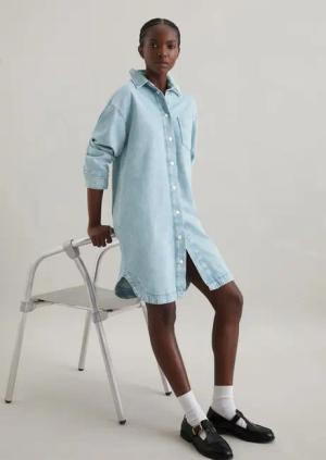 Jeanskleid oversize