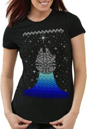 style3 T-Shirt Strick Wars Ugly Sweater xmas pulli star krieg wars der sterne