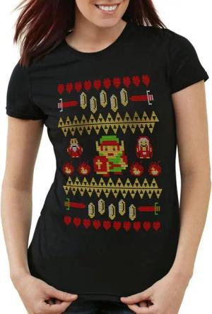 style3 T-Shirt Link Ugly Christmas Sweater strick pulli weihnachten zelda xmas