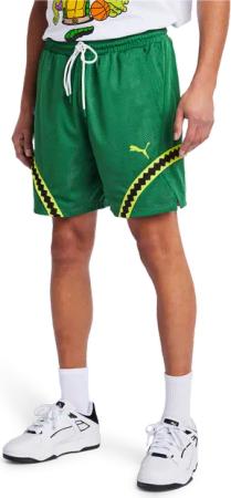 Puma Tmnt 2 Way Short Herren Kurze Hosen - Grün - Größe S - Nylon