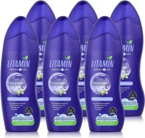 LITAMIN Badeschaum LITAMIN Duftöl-Pflegeschaumbad Abend-Symphonie 750ml Wellnes & Care (6