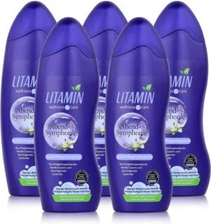 LITAMIN Badeschaum LITAMIN Duftöl-Pflegeschaumbad Abend-Symphonie 750ml Wellnes & Care (5