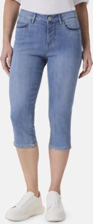 STOOKER WOMEN 7/8-Jeans "Tahiti Denim Capri Slim Fit", Capri Slim Fit Casual Clean Wash Denim Jeans für Damen