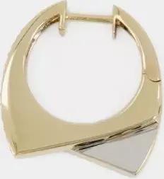 Rainbow K Ohrringe - Handcuff Earrings - Yellow - 9K Gold - Gr. unisize - in Gold - für Damen