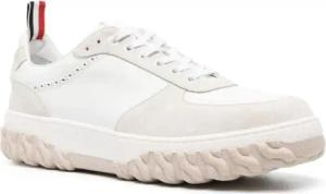Thom Browne Low-Top Sneaker - Logo Sneakers - Gr. 6_5 - in Weiß - für Damen