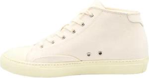 Lardini Low-Top Sneaker - Terzini Black & Beige Canvas Sneakers - Gr. 42 (EU) - in Beige - für Damen