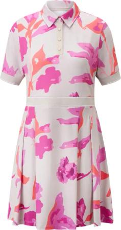 BOGNER SPORT Funktions-Polo-Kleid Linny für Damen - Beige/Pink - 38