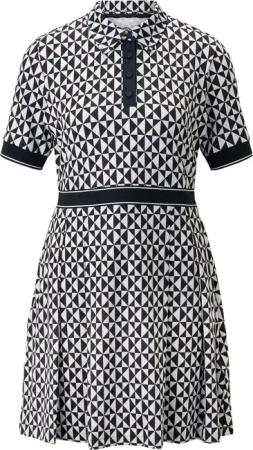 BOGNER SPORT Funktions-Polo-Kleid Linny für Damen - Schwarz/Weiß - 40