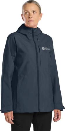 Jack Wolfskin Tempest 2L Jacket Women Regenjacke Damen L blue midnight sky