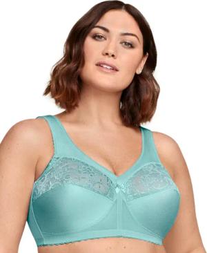 Glamorise Stütz-BH mit Spitze