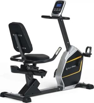 SportPlus Heimtrainer SP-RB-9900-B-iE, Liegeheimtrainer, mit App Kompatibilität, 24 Widerstandsstufen