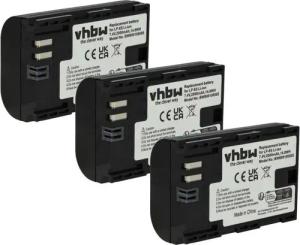 vhbw passend für Canon EOS 80D, R5, R6, 7D Mark II, R6 Mark II, 70D, 90D, Kamera-Akku Li-Ion 2000 mAh