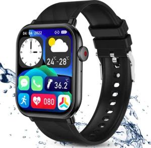 BRAIDOL Smartwatch,Fitness Tracker Uhr für Damen Herren mit Telefonfunktion Watch (5 cm/1,96" HD Voll Touchscreen Zoll) IP67 Wasserdicht Fitness Uhr, Fitness Tracker mit Schrittzähler, Pulsmesser, Frauengesundheit,Schlaftracking, Kalorienverbrauch