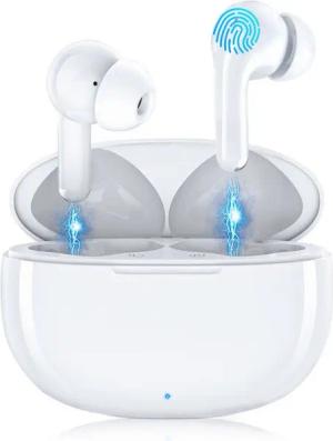 walkbee Kopfhörer, TWS In-Ear-Kopfhörer,Bluetooth 5.3,HiFi Stereo In-Ear-Kopfhörer (Bluetooth Kopfhörer mit HD Mikrofon,True Wireless, Noise Cancelling, Sprachsteuerung,Ultraleicht Ohrhörer, Hohe Hi-Fi-Klangqualität)