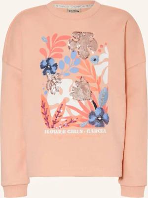 GARCIA Sweatshirt mit Pailletten