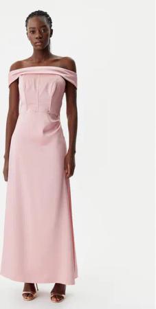 Rinascimento Abendkleid CFC0122687003 Rosa Regular Fit