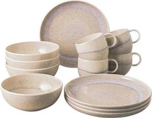 Villeroy & Boch Geschirr-Set Villeroy & Boch Kaffeeservice PERLEMOR SAND beige Kombiservice