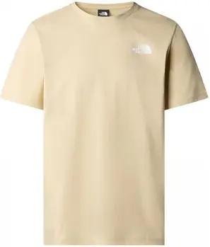 The North Face T-Shirts & Poloshirts NF0A87NP M SS BOX NSE TEE-3X41 GRAVEL