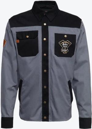 King Kerosin Outdoorhemd Motor Service Speedshop Workwear Hemd