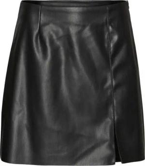 Noisy may Sommerrock (1-tlg) NMCLARA PENNY PU HW SLIT SKIRT NOOS