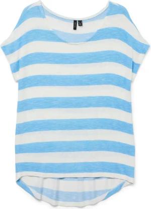 Vero Moda Kurzarmshirt "VMWIDE STRIPE SL TOP GA JRS NOOS"