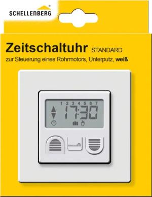 SCHELLENBERG Schalter "Standard zur Rollladensteuerung von Rohrmotoren Standard und Plus", Unterputzmontage, weiß