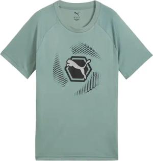Puma - Active Sports Graphic Poly T-Shirt Kinder green moon