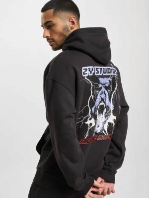 2Y Studios Rottweiler Oversize Hoodie Washed