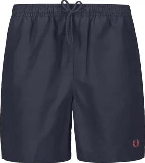 Fred Perry Herren Badeshorts blau unifarben