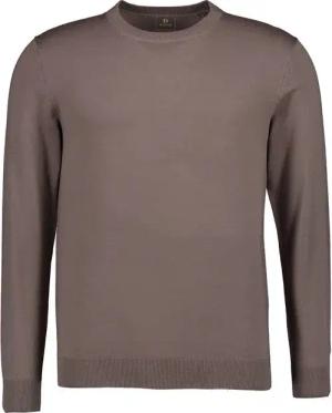 BOGGI MILANO Herren Pullover braun unifarben