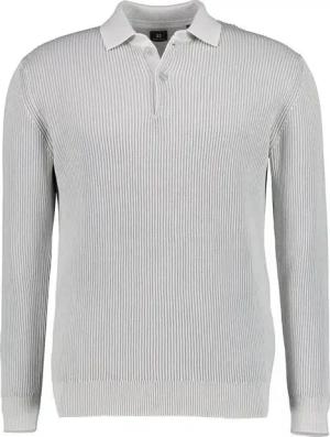 BOGGI MILANO Herren Pullover grau unifarben