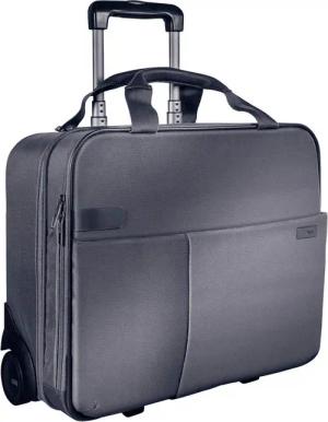 Leitz Trolley silber Polyester B/H/L: ca. 23x37x43 cm