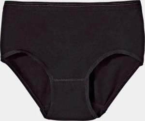 Baumwoll-Taillenslip im Doppelpack - schwarz - Gr. 42 von Goldner Fashion