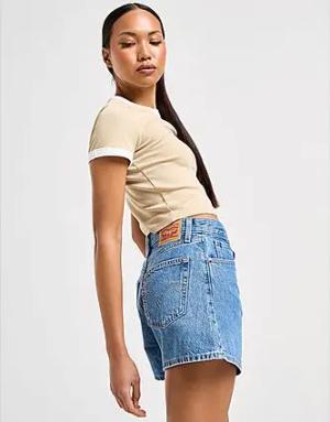 Levi's Mom Shorts Damen - Damen, Blue
