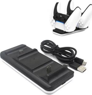 BRAIDOL Switch Controller Ladestation PlayStation5 /PS5 DualSense-Ladestation Ladestation (PS5 Slim Ladestation, Dual-USB-Ladestation)