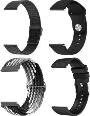 BRAIDOL Armband Smartwatch-Armband 22mm Uhrenarmband für Smartwatch, (Ersatzband für Damen Herren( Nur Armband, keine Uhr), Armbänder 22mm Kompatibel mit Smartwatch,Armband Zubehör)