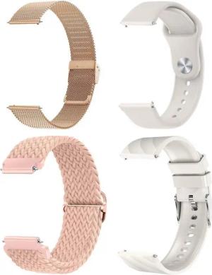 BRAIDOL Armband Smartwatch-Armband 22mm Uhrenarmband für Smartwatch, (Ersatzband für Damen Herren( Nur Armband, keine Uhr), Armbänder 22mm Kompatibel mit Smartwatch,Armband Zubehör)