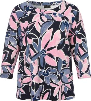 3/4-Arm-Sweatshirt mit floralem Print