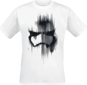 Star Wars - Disney T-Shirt - Episode 7 - Das Erwachen der Macht - Stormtrooper - S bis XXL - für Männer - Größe S - weiß - Lizenzierter Fanartikel