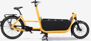 E-Lastenfahrrad Cargobike F900E Box gelb