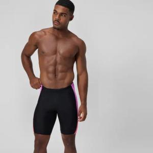 Dive Schwimmhose Schwarz/Koralle für Herren