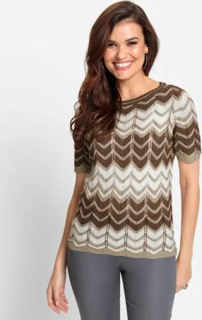Lady Kurzarmpullover "Pullover"