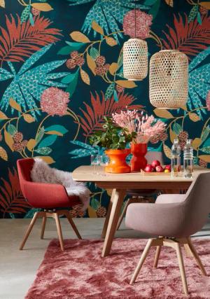 Marburg Vliestapete "Exotic", floral, moderne Tapete für Wohnzimmer Schlafzimmer Küche