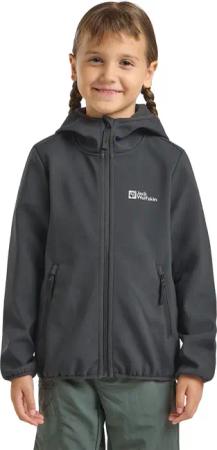 Jack Wolfskin Softshelljacke "FOURWINDS JACKET KIDS", mit Kapuze